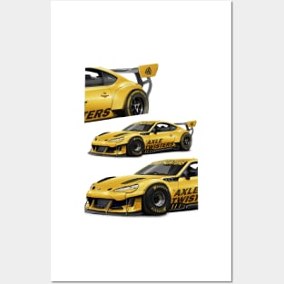 TOYOTA GT86 CUSTOM DESIGN Posters and Art